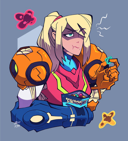 Fanart: Metroid Dread Fanart: Metroid Dread