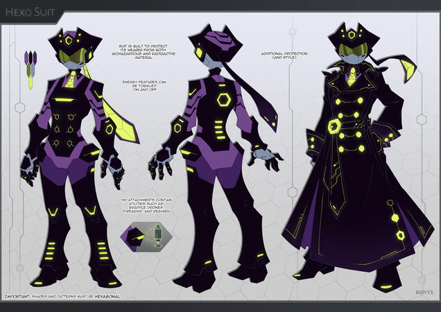 BiOCs: Hexo Suit Design Sheet BiOCs: Hexo Suit Design Sheet