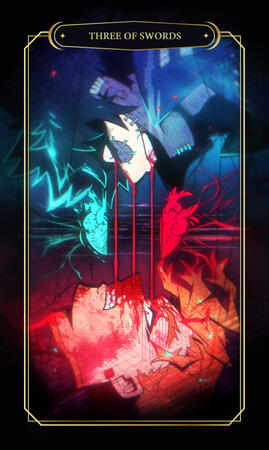 My Hero Academia: Lunar Flare - Three of Swords